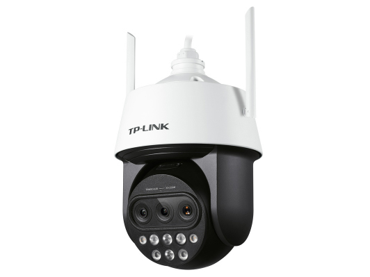 TP-LINK 400万像素三目变焦无线红外网络高速球机  TL-IPC5420X三目变焦无线版