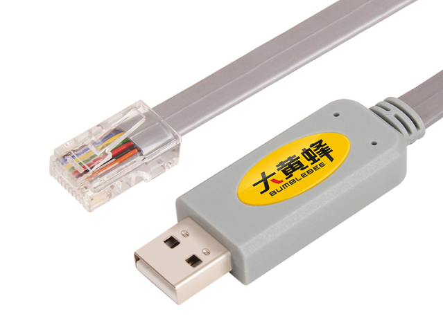 大黃蜂USB轉RJ45Console調試線