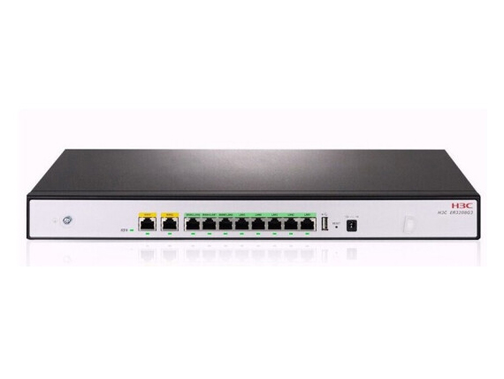 新華三（H3C）ER3208G3 雙WAN+8LAN千兆有線路由器企業級 帶機150-200 VLAN劃分/圖形化界面/上網行為管理