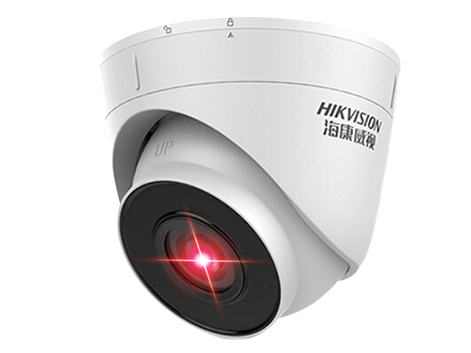 ?？低旽IKVISION監控攝像頭200萬室內外監控攝像機紅外夜視30米可錄音POE網線供電手機遠程 T12H-IA 4MM