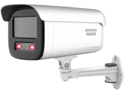 ?？低旽IKVISION攝像頭監控套裝4路200萬室外監控攝像機紅外夜視POE網線供電手機遠程帶2T硬盤B12HV2-IA