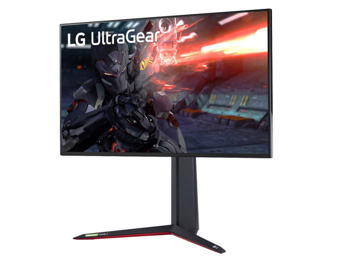LG 4K电竞显示器144Hz Nano IPS面板160Hz超频 HDR600 兼容G-Sync Dsc技术升降旋转大金刚液晶显示屏幕 27英