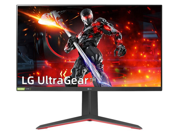 LG 4K显示器144Hz HDMI2.1 Nano IPS升级三代 硬件校准 HDR600 DSC 27英寸 27GP950-B 显示器 兼容G-Sync PS5