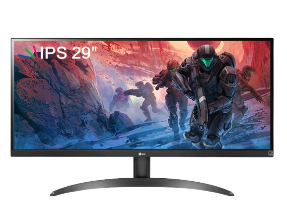 LG 29英寸准2K显示器 21:9带鱼屏 IPS硬屏 HDR 液晶台式游戏电竞电脑显示屏幕75Hz 29WP500