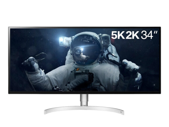 LG 34WK95U 5K显示器 雷电3反向充电85W 21:9带鱼屏 内置音箱 NanoIPS面板 HDR600 SRG135% 设计绘图电脑显示
