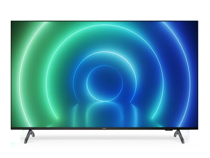 飞利浦（PHILIPS）70英寸 4K超高清 全面屏 P5 环景光 2G+16G 杜比全景声 智能平板电视机70PUF7696/T3