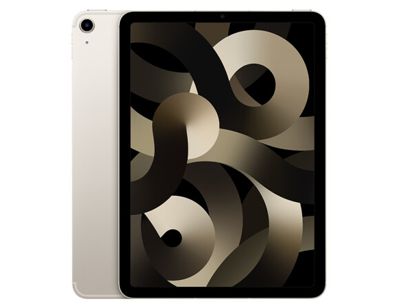 Apple iPad Air 10.9英寸平板电脑 2022年款(256G WLAN+Cellular版/M1芯片Liquid视网膜屏MM7H3CH/A) 星光色