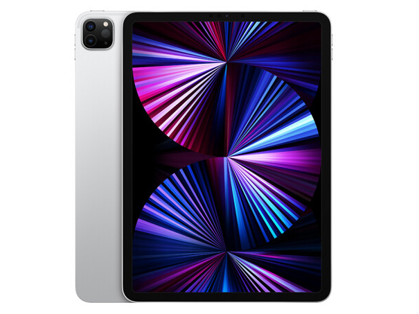 Apple iPad Pro 11英寸平板电脑 2021年款(256G WLAN版/M1芯片Liquid视网膜屏/MHQV3CH/A) 银色