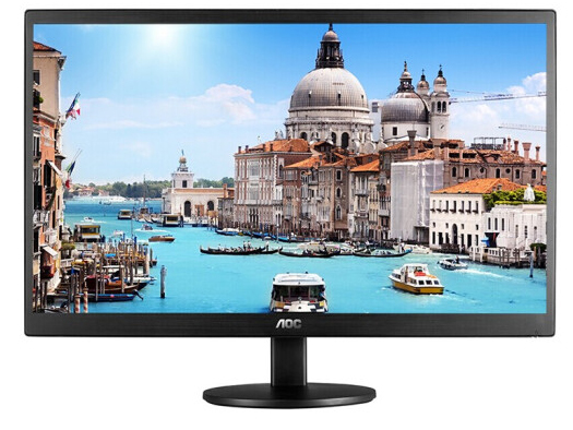 AOC顯示器 E2270swn 21.5英寸顯示屏 LED背光1080P全高清分辨率 液晶電腦顯示器