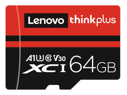 聯想（thinkplus）64GB TF（MicroSD）存儲卡 A1 U3 V30 C10高速版 經久耐用行車記錄儀&監控攝影專用內存卡