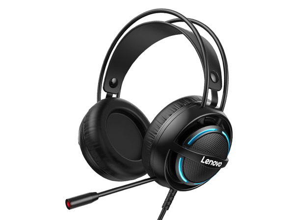 Thinkplus-lenovo G30  頭戴式游戲耳機 輕量化設計，PU皮 親膚零壓感