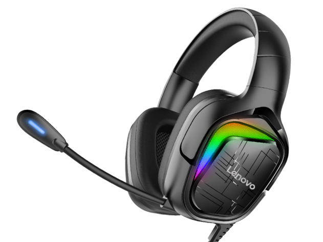 Thinkplus-lenovo G70  頭戴式游戲耳機 輕量化設計  重低音         PU皮親膚零壓感