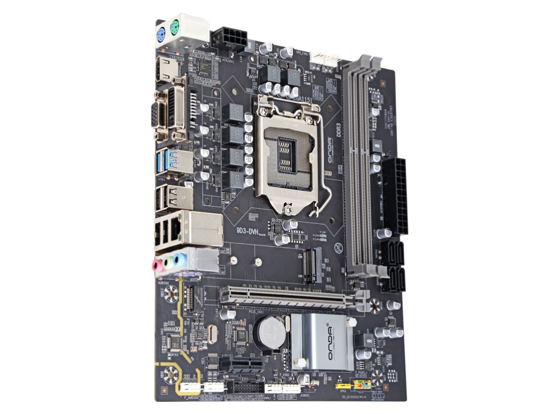 昂达9D3-DVH台式电脑主板lga1151针ddr3双通道6789代cpu千兆网卡带集成显卡支持m.2固态