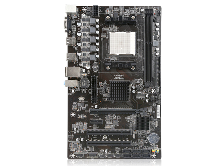 昂达A97S魔固版amd台式机主板大板ddr3双通道am3/am3+千兆网卡