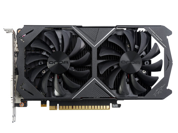 昂达（ONDA）GTX1050Ti神盾4GD5 1291-1392MHz/7000MHz 4G/128bit GDDR5 PCI-E 3.0游戏显卡