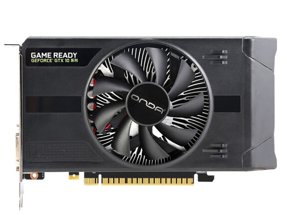 昂达（ONDA）GTX1050典范2GD5 1354-1455MHz/7000MHz 2G/128bit GDDR5 PCI-E 3.0游戏显卡