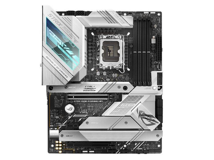 玩家国度 ROG STRIX Z690-A GAMING WIFI吹雪主板 支持DDR5 CPU 12900K/12700K