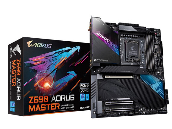技嘉（GIGABYTE） Z690主板超级雕台式机电脑主板支持12代i5/i7/i9处理器 Z690 AORUS MASTER 超级雕