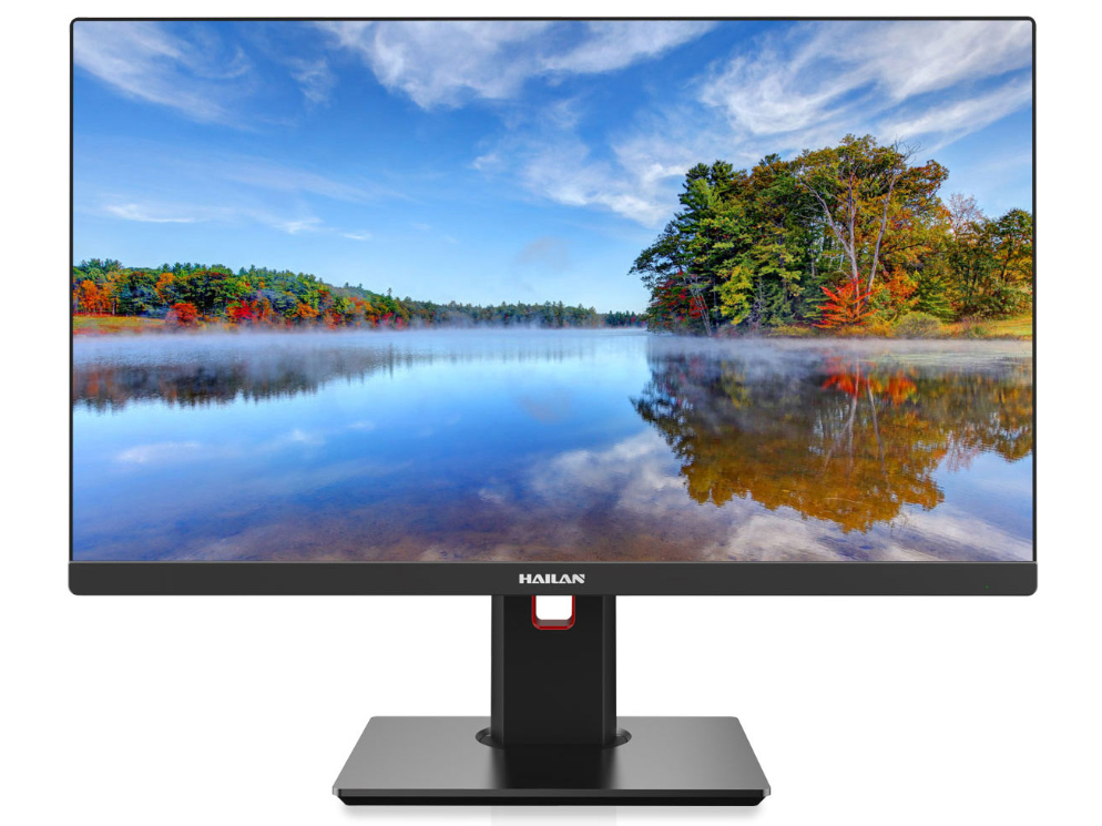 海兰 一体机  G70PLUS(黑白粉）无边框27英寸 