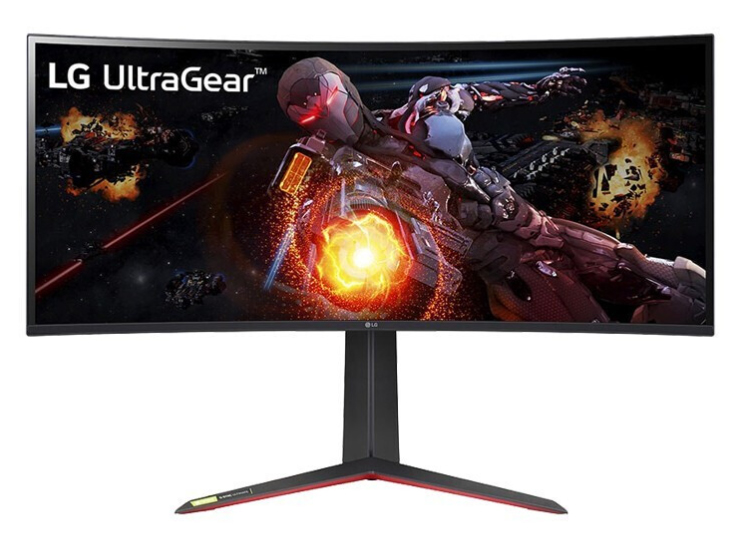 LG 34GP950G-B 准4K电竞曲面显示器 HDR600 21:9带鱼屏 NanoIPS显示屏 超频180Hz 兼容G-Sync 电竞氛围灯