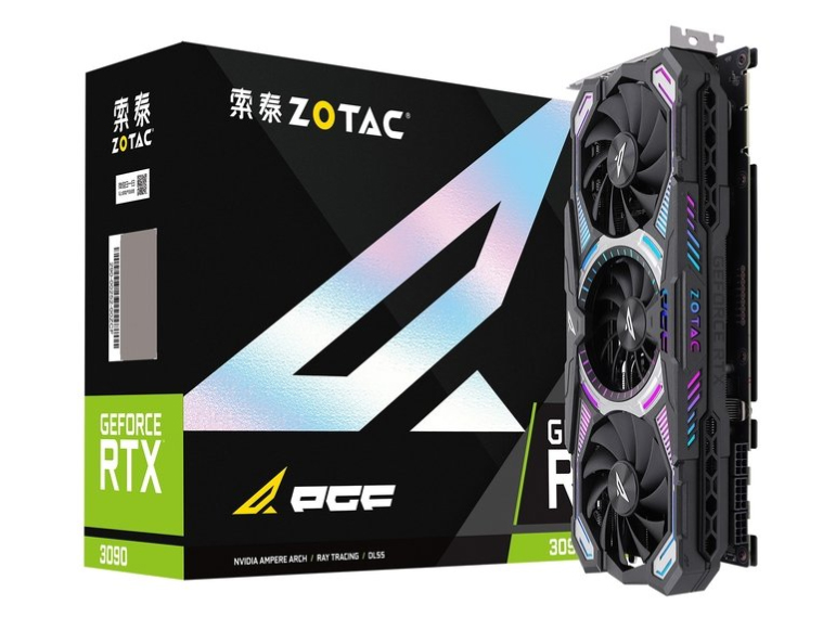 索泰 RTX 3090-24G6X PGF OC