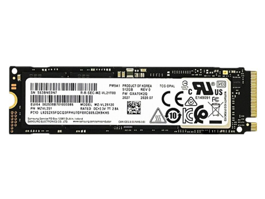 三星 991 256G 512G 1T SSD固态硬盘 M.2接口