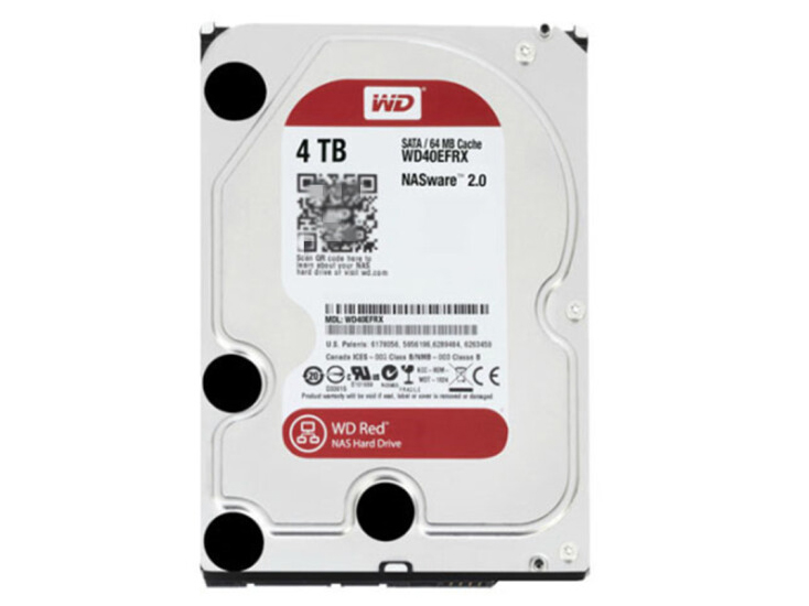 西数 WD40EFRX  4T 红盘