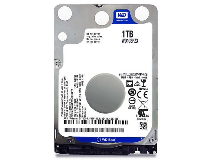 西数 WD 10SPZX 笔记本