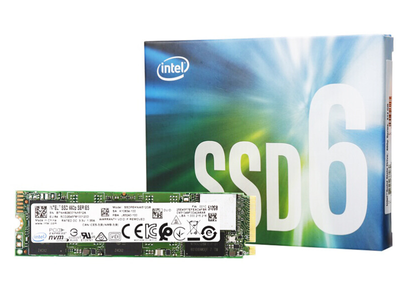 英特尔 SSD 660P 512G
