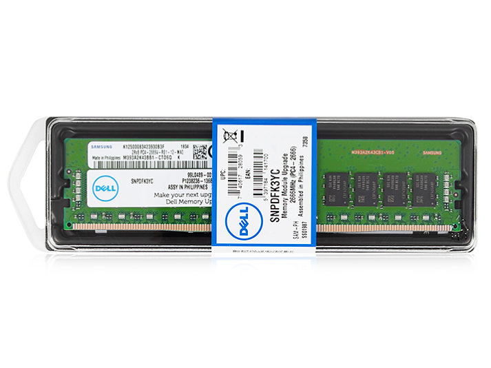 戴尔（DELL）服务器工作站ECC内存条 32GB DDR4 2933 RECC