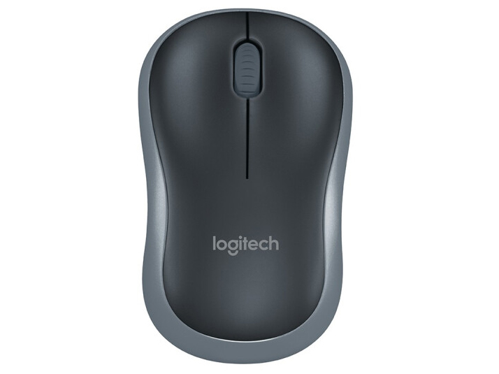 罗技 （Logitech ）M186 无线光学鼠标（黑色/红色/蓝色）