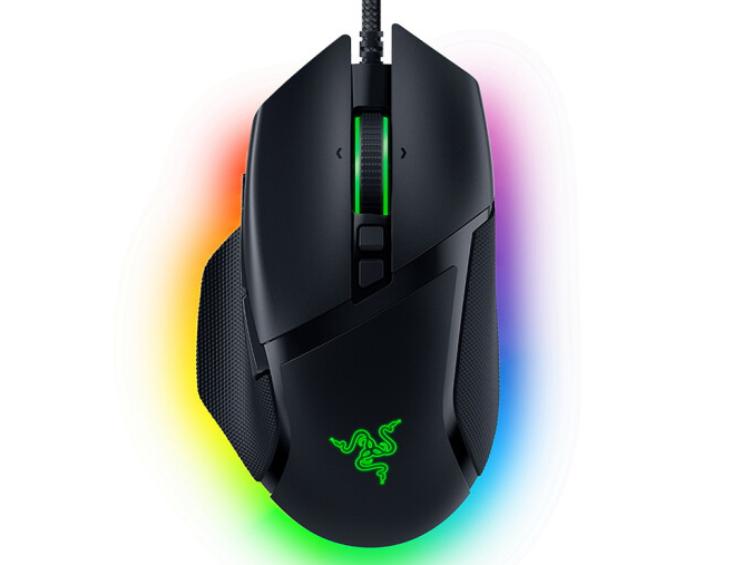 雷蛇 Razer 巴塞利斯蛇V3有线鼠标 游戏鼠标 RGB鼠标 电竞鼠标 吃鸡鼠标26000DPI 11个幻彩灯区 智能滚轮