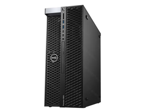 戴尔（DELL）T5820塔式图形渲染工作站主机至强W-2223四核3.6G 16G 256G+1T T600-4G 三年保修