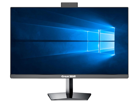 长城电脑一体机 H2788 27直面 Intel酷睿i3-9100 3.6Ghz 8G内存 240G SSD