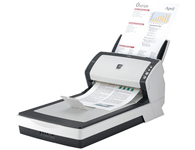 富士通fi-6230 ADF+平板双面ACDD×3彩色600dpi40ppm/80ipm高速USB2.050张