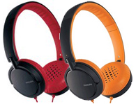 飞利浦耳机|HL-5000/1/2/3|1.2m|3.5|强劲扬声器|中等尺寸耳罩|带来良好隔音效果|不锈钢头带|可折叠设计