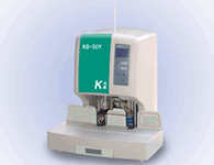 KB孔易KB-50Y型自动打孔装订机电源:220±5\%V 50Hz装订方法:尼龙管加热高温铆钉