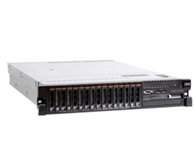 IBM System x3650 M3(7945O02).产品类别：机架式 CPU型号：Xeon E5606 2.13GH标配CPU数量：1颗 内存容量：4GB DDR3标配硬盘容量：300GB 内部硬盘架数：最大支持8块2.5英寸网络控制器：集成双端口千兆网卡电源类型：热插拔电源 产品结构：2U RAID模式：M1015 RAID 0，1 扩展槽：4×PCI-E x8（二代最大CPU数量：2颗 
