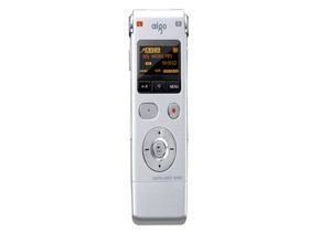愛國者快充鋰電錄音筆R5507（4GB）錄音時間：約12小時左右 (錄音質量 屏幕類型：1英寸，128×64點陣 信噪比：≥80dB 傳輸接口：USB2.0 產品重量：35g 錄音功能：錄音品質：高