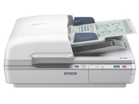 爱普生DS7500 产品类型：平板式 馈纸式 最大幅面：A4 扫描元件：4线彩色线性CCD 光学分辨率：1200dpi 扫描速度：平板：≤8秒/页（A4，300dpi，黑白/灰度/彩色） ADF：40ppm/80ipm 色彩位数：输入：16位，输出：8位 接口类型：接口USB2.O 扫描光源：白色LED光 扫描范围：平板扫描：最大Letter或A3 ADF扫描：最小宽100mm×长148m