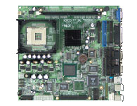 华北工控 POS-7713 高性能POS主板  支持Socket478封装的Northwood/prescott核芯的Pentium-4/Celeron/Celeron-D，系统总线400/533MHz