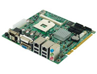 华北工控 MITX-6922 基于Intel QM67 芯片组的Mini ITX主板 采用Intel QM67/QM77芯片组，支持第二/三代i7/i5/i3处理器