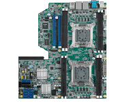 研华 ASMB-920IR 采用Intel Xeon 处理器 E5-2600系列技术 包括64-bit多核处理器、PCI Express Gen 3高速通信能力以及 DDR3 1600 registered 大容量内存