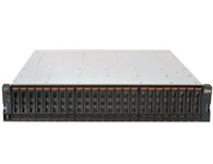 IBM Storwize V3500 磁盘阵列
高速缓存：标配8GB缓存
外接主机通道：1Gb iSCSI（可选8Gbps光纤通道）
RAID支持：RAID 0，1，5，6和10
单机磁盘数量：24个
内置硬盘接口：SAS 