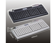 吉成GS-KB95 可编程键盘  防水防尘可提供多种键帽：1倍键、2倍键、4倍键、专用数字键。数字键帽镭射，字符清晰耐磨。