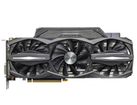 索泰GTX 980Ti-6GD5 至尊OC  显卡类型：发烧级；显卡芯片：GeForce GTX 980Ti；核心频率：1253/1355MHz；显存频率：7200MHz；显存容量：6144MB；显存位宽：384bit；电源接口：8pin+8pin；供电模式：8+2相