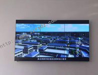 驻马店高铁站旅游集散中心46寸3x3液晶拼接屏
