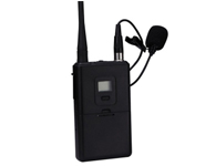 发射系统WUS068T   载波频率：2400-2483MHz；可用信道：8组通道，可制定16、95组；使用距离：户外直线150米；显示方式：液晶显示屏；供电模式：聚合物电池；使用时间：9-10小时；