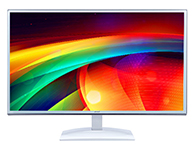 夏新 X240G 23.8寸  IPS白色钢化屏（最佳分辨率1920*1080）