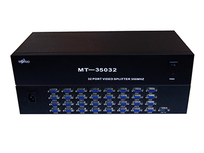 MT-35032    32口VGA分配器、350MHZ 铁盒
